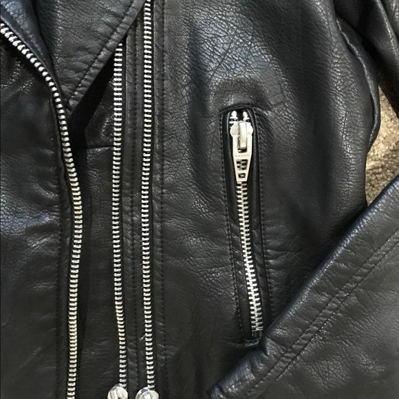 BlankNYC leather moto jacket!!